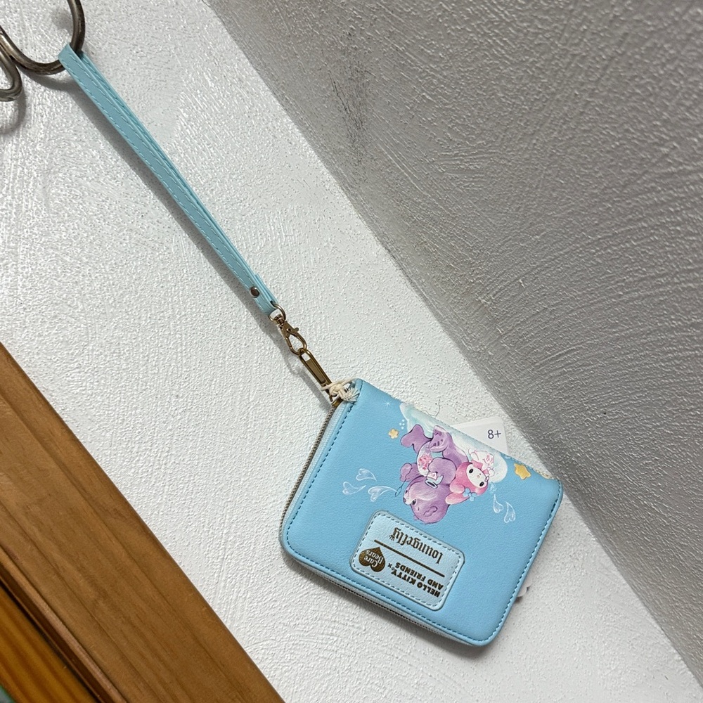 HELLO Kitty/Carebear🌈Loungefly Wallet+🧸🎀NIB Stuffed Set+You Suck💗lip balm - Picture 14 of 16